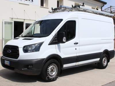 Ford Transit 350 2.0TDCi EcoBlue 4WD 130 L2H2 Entry MOTORE NUOV Bianco usata DUE CARRARE