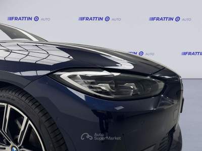 BMW Serie 4 420d 420d 48v Xdrive Coupé Sport Blu/Azzurro usata Cassola