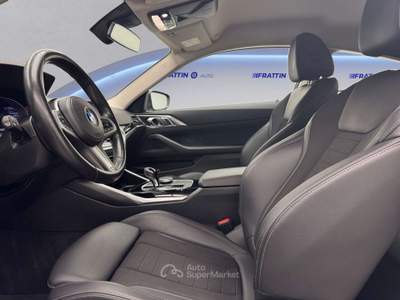 BMW Serie 4 420d 420d 48v Xdrive Coupé Sport Blu/Azzurro usata Cassola