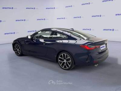 BMW Serie 4 420d 420d 48v Xdrive Coupé Sport Blu/Azzurro usata Cassola