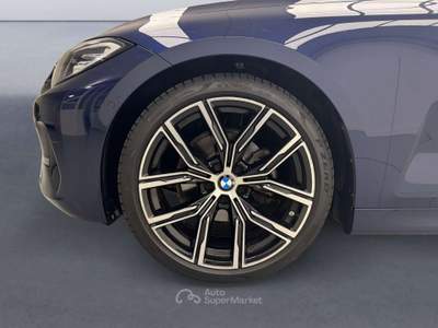 BMW Serie 4 420d 420d 48v Xdrive Coupé Sport Blu/Azzurro usata Cassola