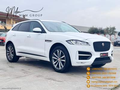 Jaguar F-Pace F-Pace 3.0 D V6 300 CV AWD aut. R-Sport Bianco usata Este