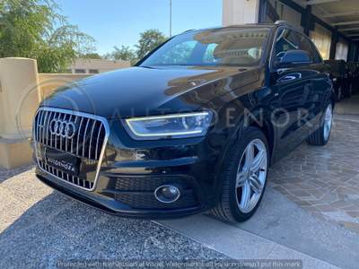 Audi Q3 177 CV quattro S tronic Advanced Plus#S-LINE#LED#XENO#NAVI#TETTO#PELLE Nero usata Altamura