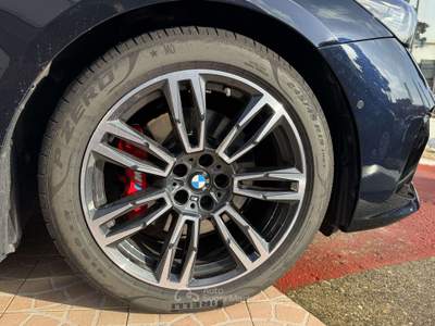 BMW Serie 5 520d 520 520d 48V s-drive MSport Pro auto Blu/Azzurro usata Pomezia