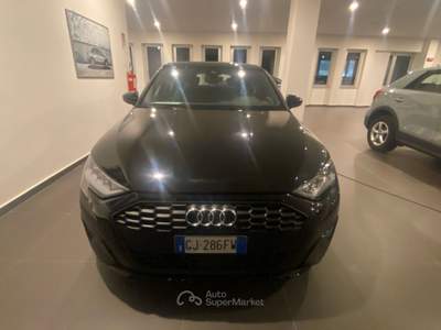 Audi A3 SPORTBACK 30 TDI S TRONIC Nero usata MESSINA
