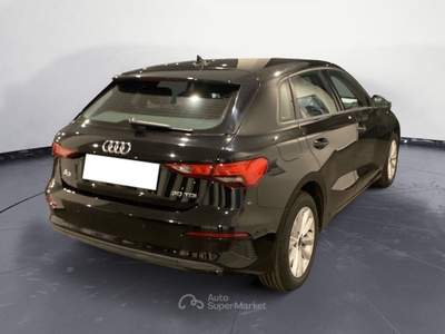Audi A3 SPORTBACK 30 TDI S TRONIC Nero usata MESSINA