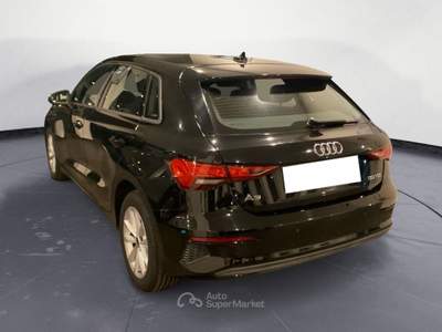 Audi A3 SPORTBACK 30 TDI S TRONIC Nero usata MESSINA