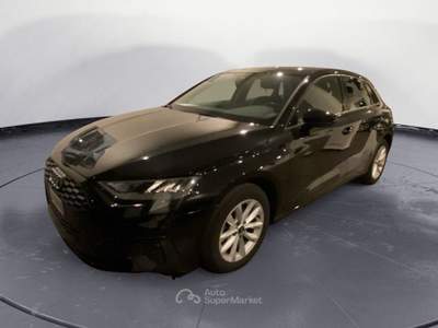 Audi A3 SPORTBACK 30 TDI S TRONIC Nero usata MESSINA