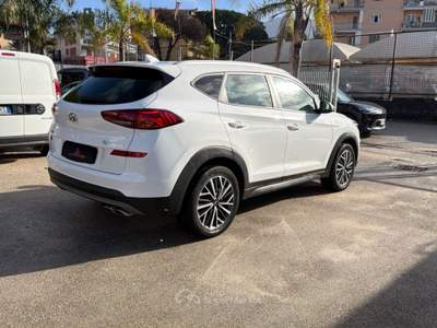 Hyundai Tucson Tucson 1.6 CRDi 136CV 48V DCT XLine Bianco usata Cercola