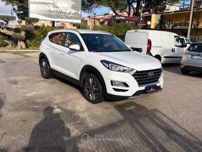 Hyundai Tucson Tucson 1.6 CRDi 136CV 48V DCT XLine Bianco usata Cercola