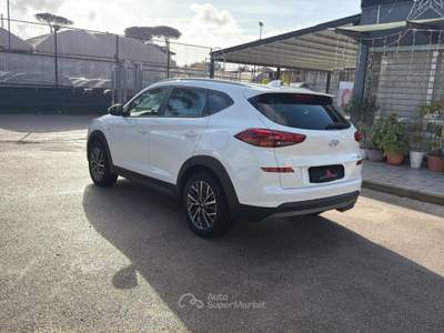 Hyundai Tucson Tucson 1.6 CRDi 136CV 48V DCT XLine Bianco usata Cercola