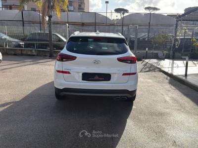 Hyundai Tucson Tucson 1.6 CRDi 136CV 48V DCT XLine Bianco usata Cercola