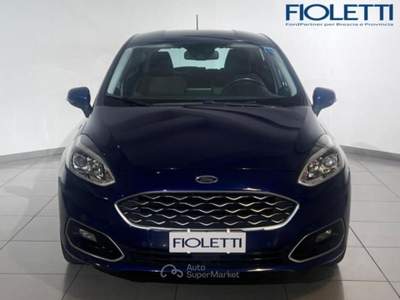 Ford Fiesta 7ª SERIE 1.5 TDCI 5 PORTE VIGNALE Blu/Azzurro usata Manerbio
