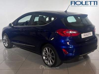 Ford Fiesta 7ª SERIE 1.5 TDCI 5 PORTE VIGNALE Blu/Azzurro usata Manerbio