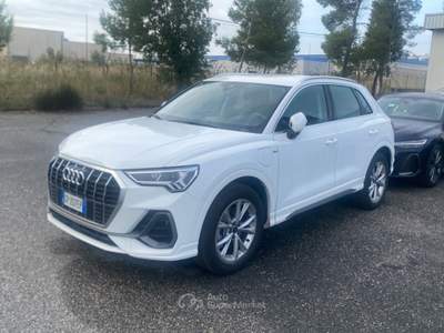 Audi Q3 45 TFSI E S TRONIC Bianco usata MESSINA