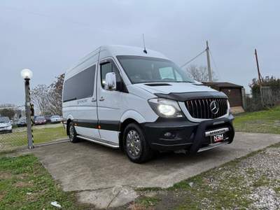 Mercedes-Benz Sprinter 9 POSTI TAGLIANDI REGOLARI Bianco usata Ferrara