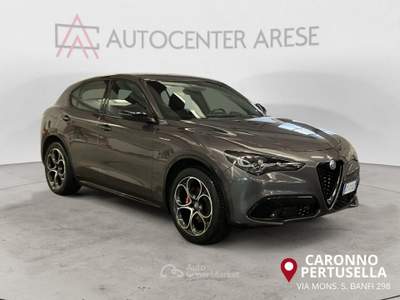 Alfa Romeo Stelvio 2.2 Turbodiesel 210 CV AT8 Q4 Veloce Grigio usata Milano