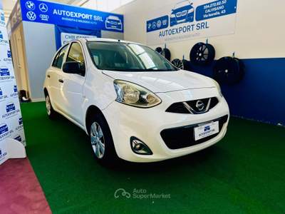 Nissan Micra 12V 5 porte/ok nella f/2015/kmcertid Bianco usata Calvisano