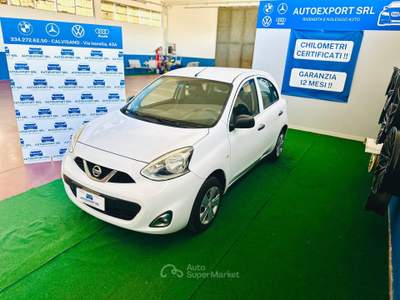 Nissan Micra 12V 5 porte/ok nella f/2015/kmcertid Bianco usata Calvisano