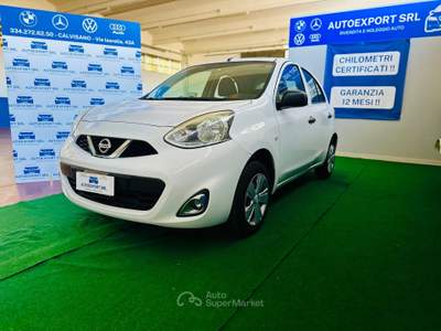 Nissan Micra 12V 5 porte/ok nella f/2015/kmcertid Bianco usata Calvisano