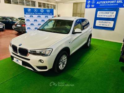 BMW X3 Splendida /2015/euro6/kmcertificati. Bianco usata Calvisano