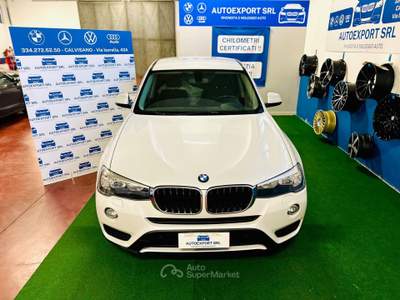 BMW X3 Splendida /2015/euro6/kmcertificati. Bianco usata Calvisano