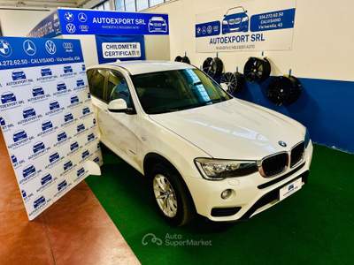 BMW X3 Splendida /2015/euro6/kmcertificati. Bianco usata Calvisano