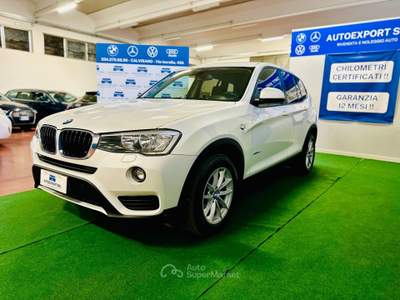 BMW X3 Splendida /2015/euro6/kmcertificati. Bianco usata Calvisano