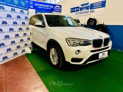 BMW X3 Splendida /2015/euro6/kmcertificati. Bianco usata Calvisano