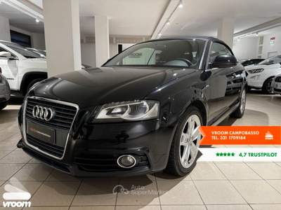 Audi A3 A3 Cabrio 1.6 TDI 105 CV CR Ambition Nero usata Campobasso