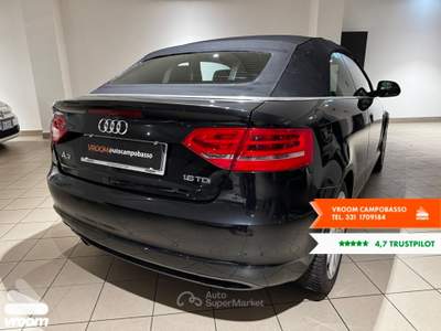 Audi A3 A3 Cabrio 1.6 TDI 105 CV CR Ambition Nero usata Campobasso