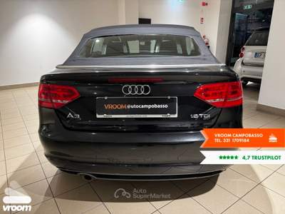 Audi A3 A3 Cabrio 1.6 TDI 105 CV CR Ambition Nero usata Campobasso