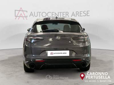 Alfa Romeo Stelvio 2.2 Turbodiesel 210 CV AT8 Q4 Veloce Grigio usata Milano