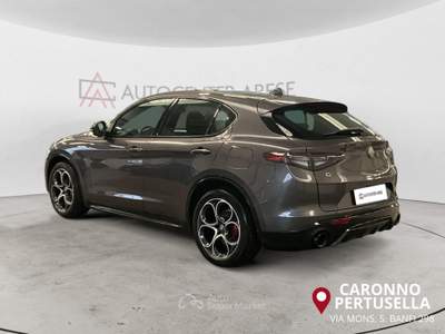 Alfa Romeo Stelvio 2.2 Turbodiesel 210 CV AT8 Q4 Veloce Grigio usata Milano