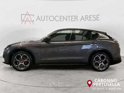 Alfa Romeo Stelvio 2.2 Turbodiesel 210 CV AT8 Q4 Veloce Grigio usata Milano
