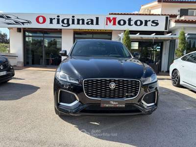Jaguar F-Pace F-Pace 2021 2.0d i4 mhev R-Dynamic SE awd 204cv Nero usata Lanuvio