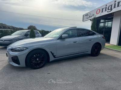 BMW Serie 4 Gran Coupé 420d 420 420d Gran Coupe mhev 48V xdrive Msport auto PROMO Grigio usata Lanuvio