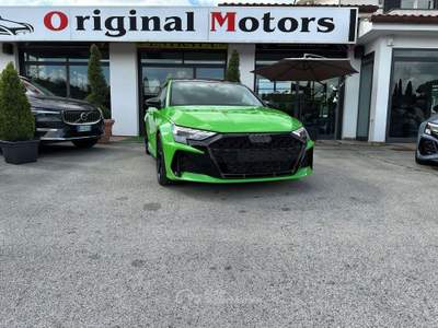 Audi RS 3 RS3 Sportback 2.5 tfsi quattro s-tronic/MY 2025/ Verde usata Lanuvio