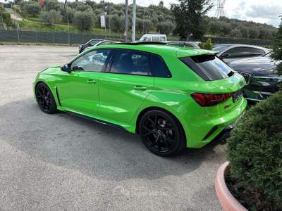 Audi RS 3 RS3 Sportback 2.5 tfsi quattro s-tronic/MY 2025/ Verde usata Lanuvio
