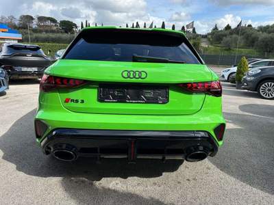 Audi RS 3 RS3 Sportback 2.5 tfsi quattro s-tronic/MY 2025/ Verde usata Lanuvio