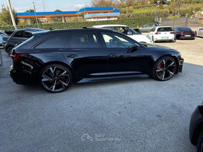 Audi RS 6 RS6 Avant 4.0 mhev quattro tiptronic/CARBOCERAMICA Nero usata Lanuvio