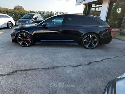 Audi RS 6 RS6 Avant 4.0 mhev quattro tiptronic/CARBOCERAMICA Nero usata Lanuvio