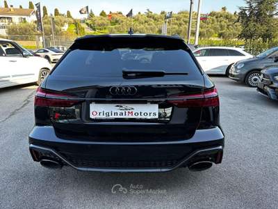 Audi RS 6 RS6 Avant 4.0 mhev quattro tiptronic/CARBOCERAMICA Nero usata Lanuvio