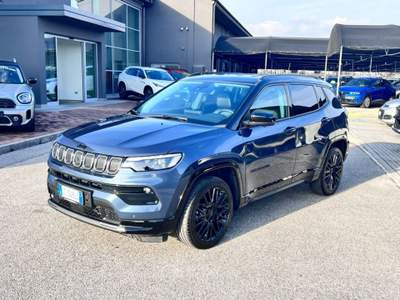 Jeep Compass 1.6 Multijet II 2WD S / TETTO NERO Blu/Azzurro usata Pieve di Soligo