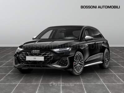 Audi S3 sportback 2.0 tfsi sport attitude quattro Nero usata Cremona