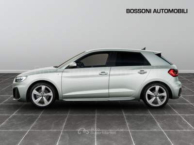 Audi A1 sportback 30 1.0 tfsi 116cv identity black s tronic Argento usata Cremona