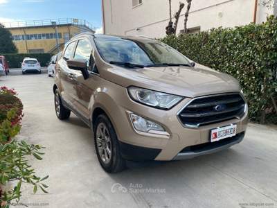 Ford EcoSport EcoSport 1.0 EcoBoost 100 CV Titanium Giallo usata SAN GIULIANO TERME