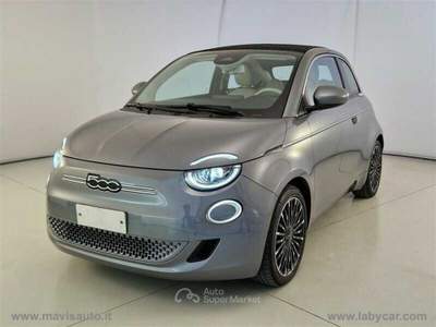 Fiat 500 500e Cabrio 42 kWh La Prima Grigio usata Cava de' Tirreni
