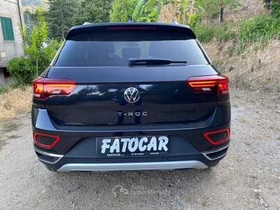 Volkswagen T-Roc SCR 150 CV DSG R-Line Nero usata Patti