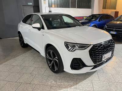 Audi Q3 SPB Sportback 35 TFSI S tronic line edition Interior Bianco usata Gozzano